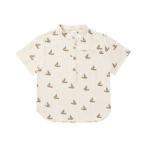 Rylee & Cru Girls Rylee + Cru Collective Mason Linen-Blend Shirt